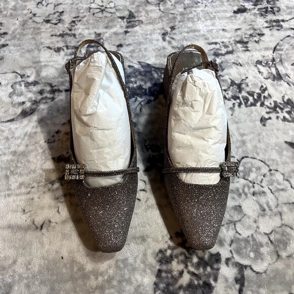 Badgley Mischka Buena Slingback Heel Sz 9 - Picture 4 of 9